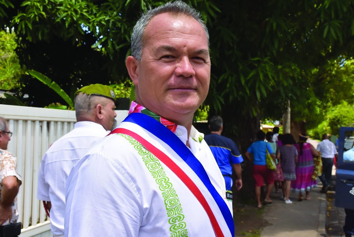 Felix Barsinas, cinquième vice-président de la Codim et maire de Tahuata