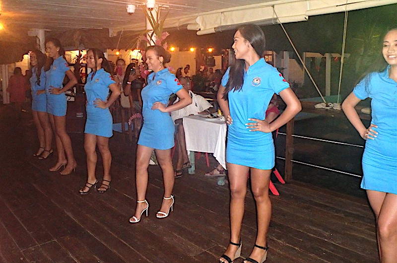 Bora Bora : les miss font le show