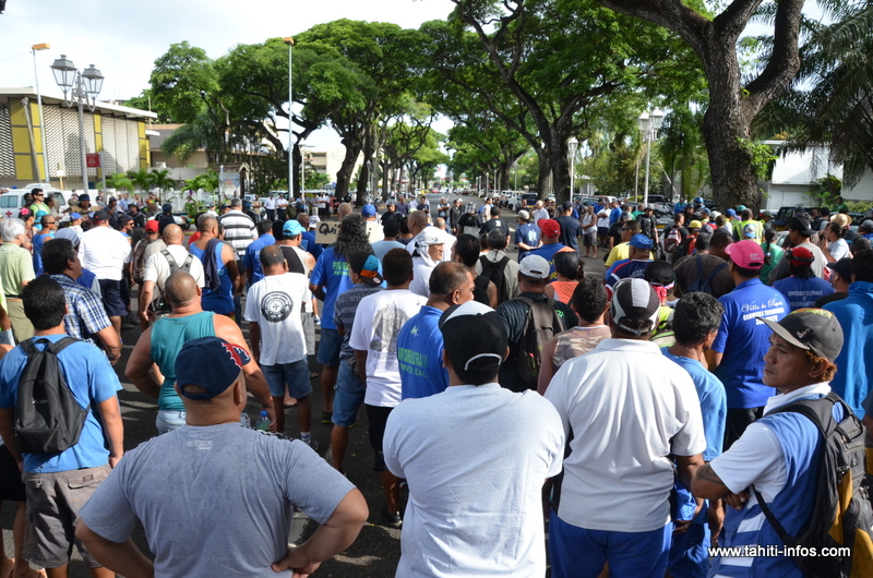 Les manifestants bredouilles après leur rencontre avec le haut-commissaire