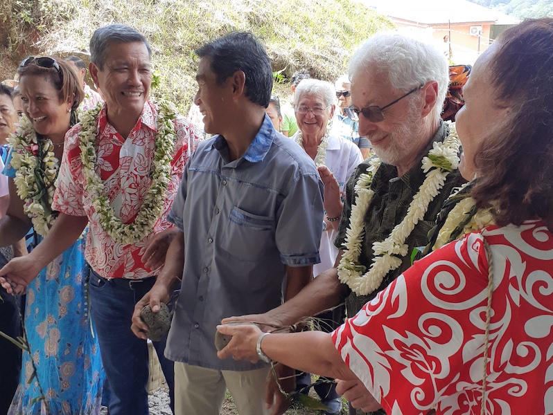 Inauguration du complexe sportif de Faaroa.