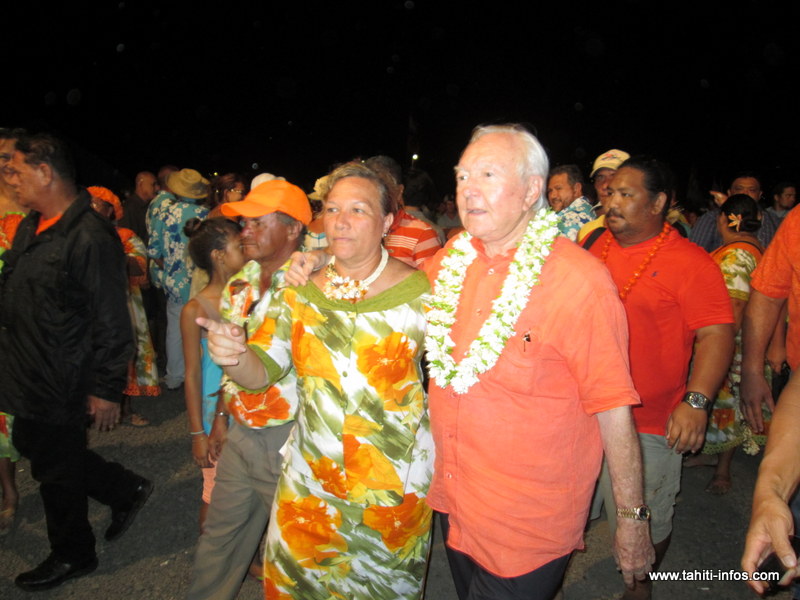 Elections à Fa'a'a : Gaston Flosse au motu Ovini