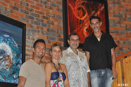 Earth Hour Tahiti - ouverture de l’exposition Terre&Eau au CESC