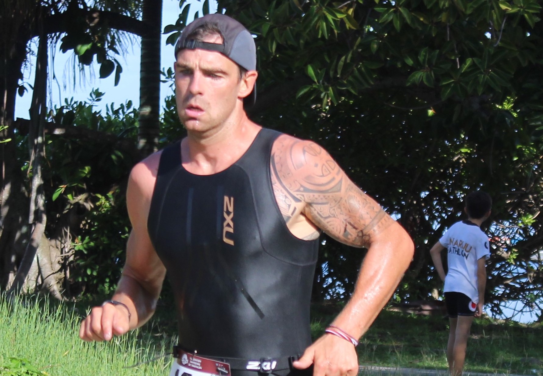 Jean-Marc Rimaud a nettement dominé le triathlon de Punaauia sur la distance S.