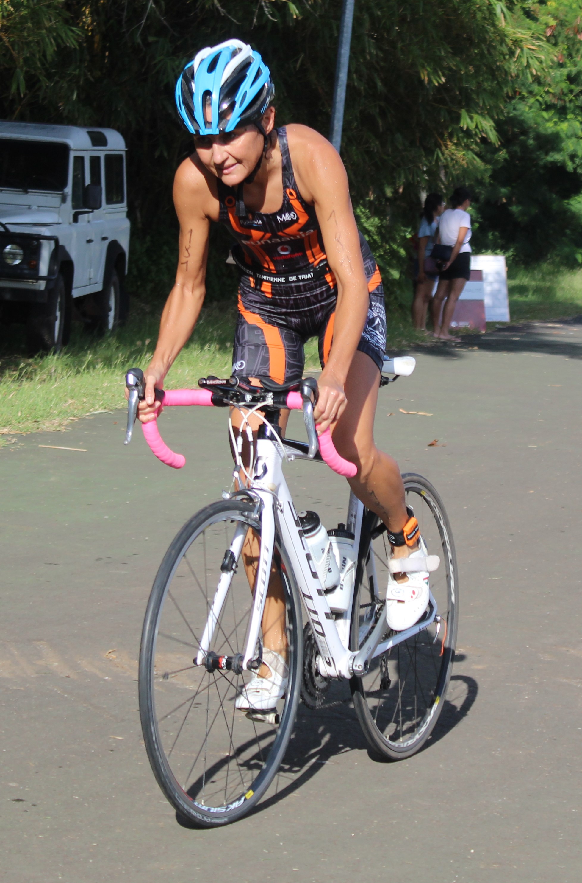 Guénaëlle Rauby a confirmé qu’elle était en forme en s’imposant chez les dames sur le triathlon S.