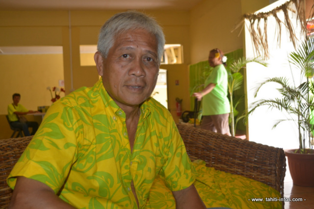 Jules Ienfa, tête de la liste de Papeete a Tu.