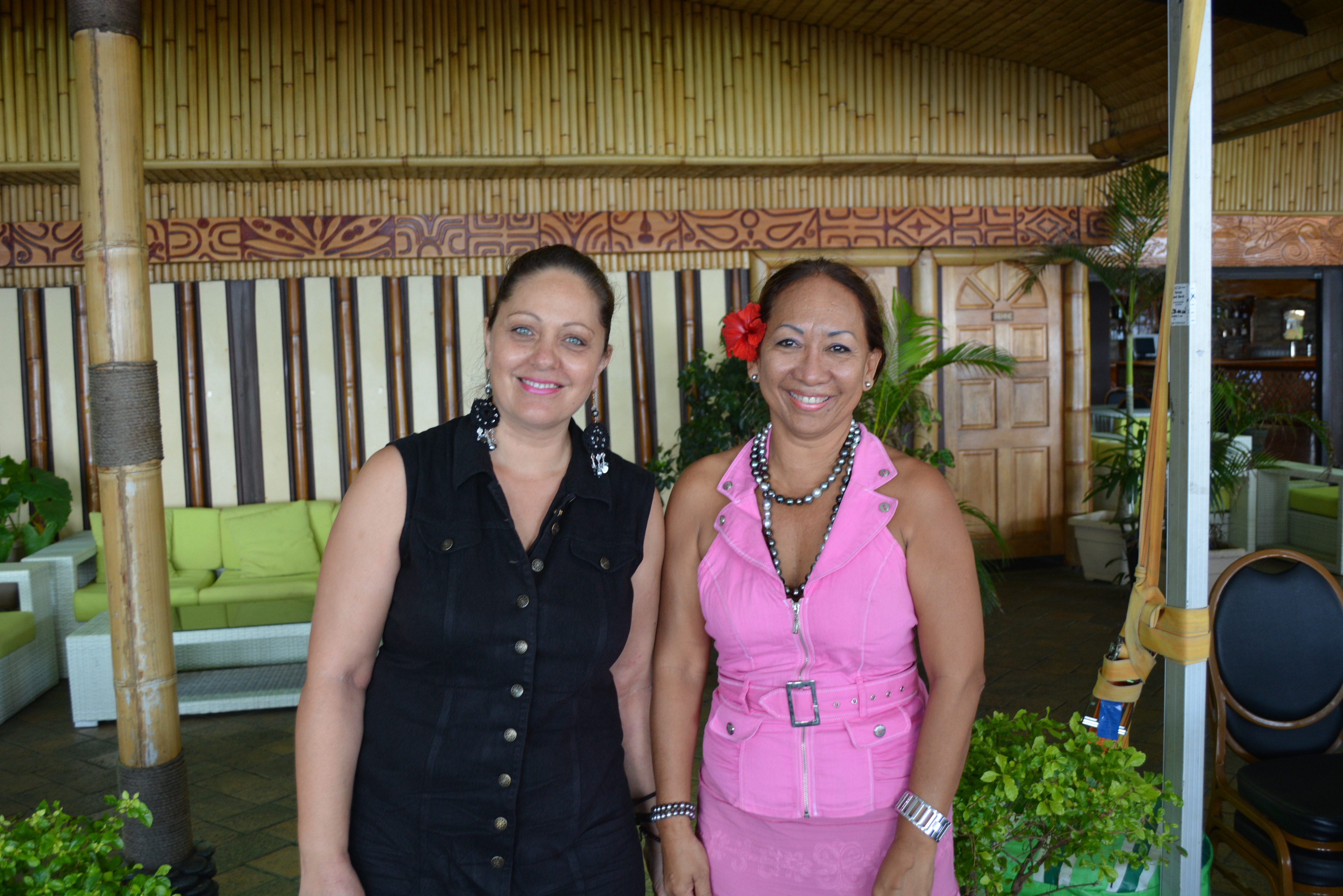 Jeanne Lecourt et Marcelle Howard, présidente et vice-présidente du FPPF