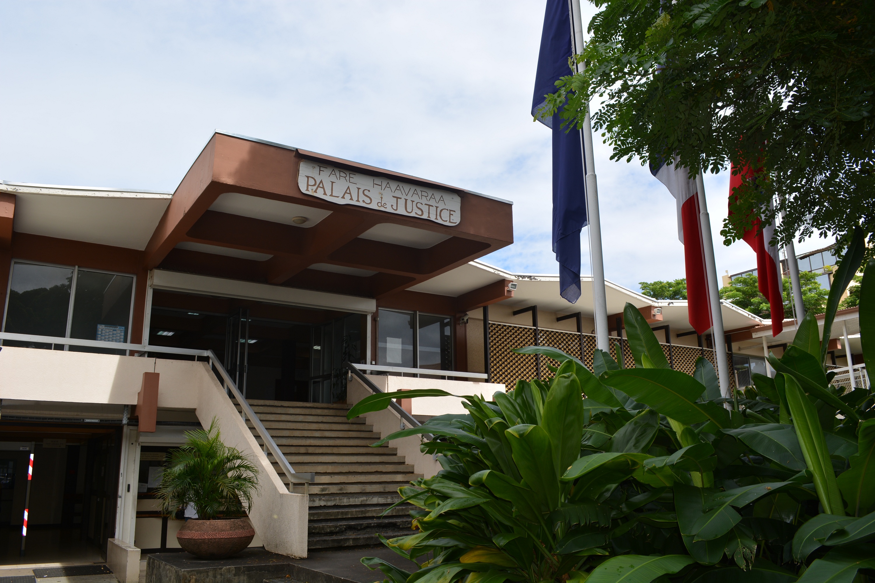 Le Palais de Justice de Papeete