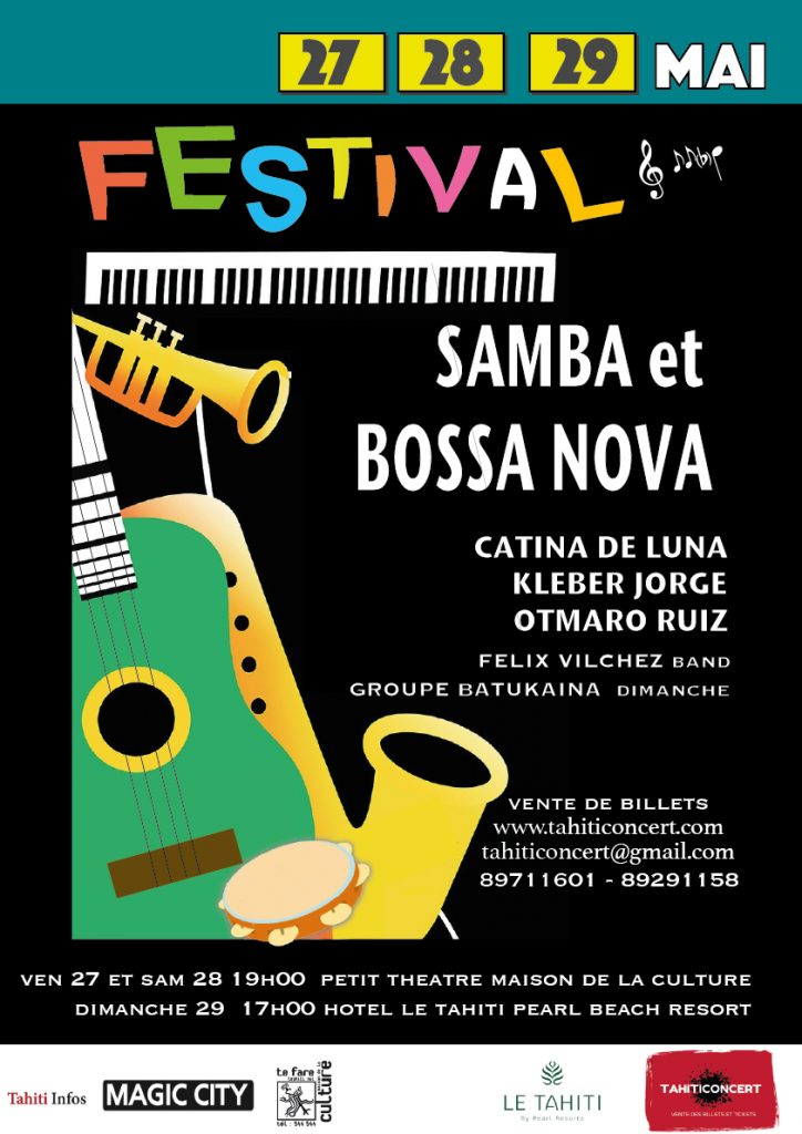 Des invités d’exception au festival bossa et samba