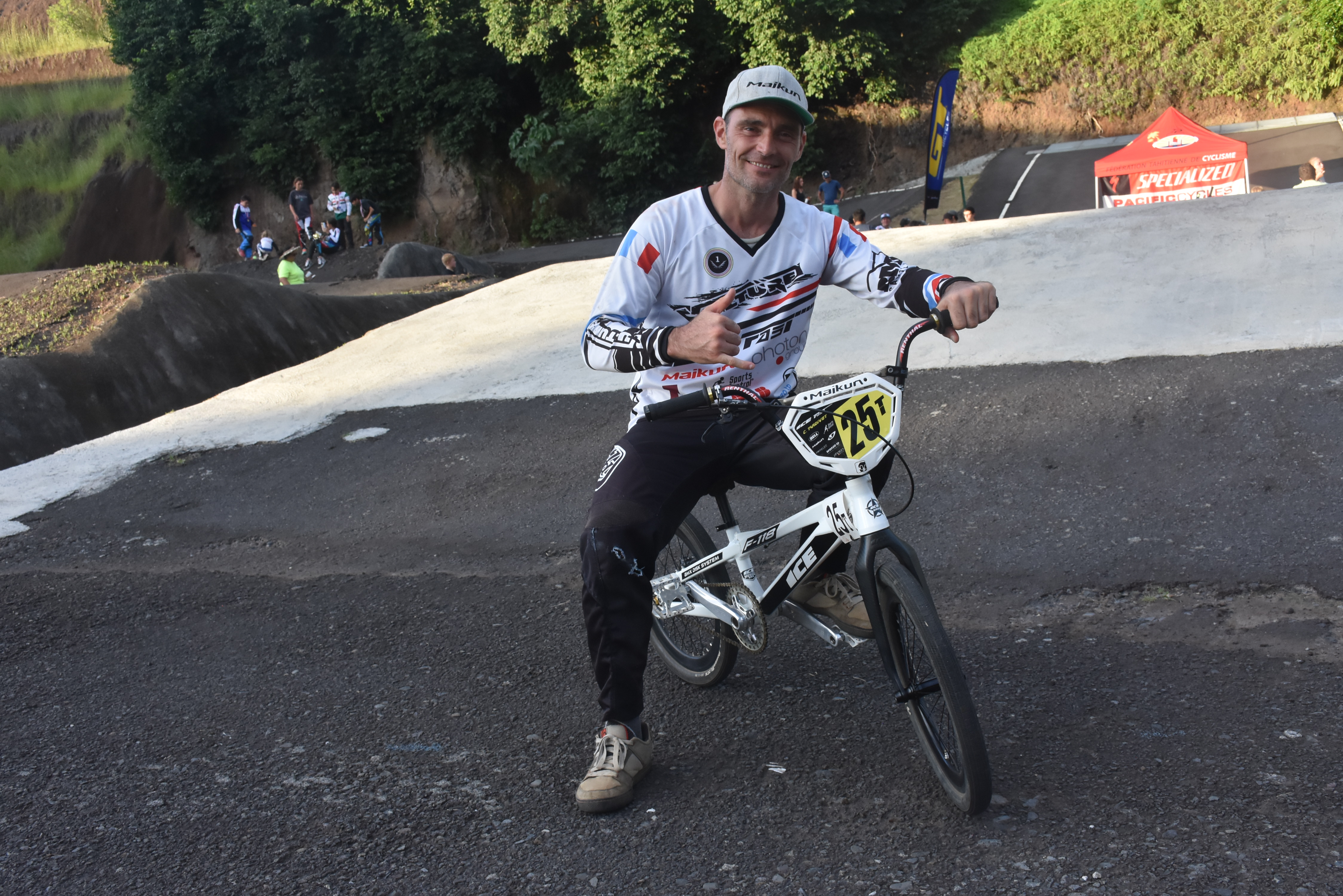 Christophe Tardivet, 48 ans, a décroché en 2016 en Colombie, le titre de champion du monde des 40-44 ans. Et en 2019 le rider a été sacré champion d'Europe.