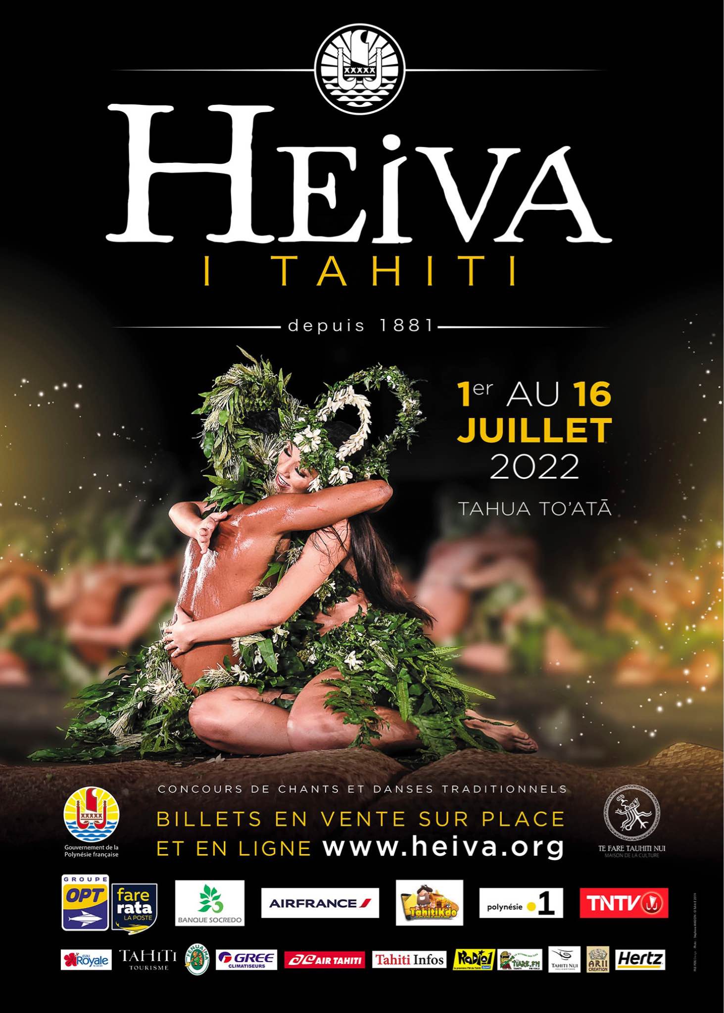 Dix-neuf groupes en lice pour le retour du Heiva