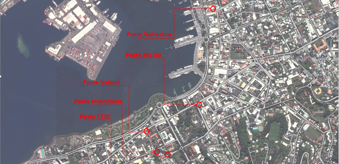 Emplacements murs EDT