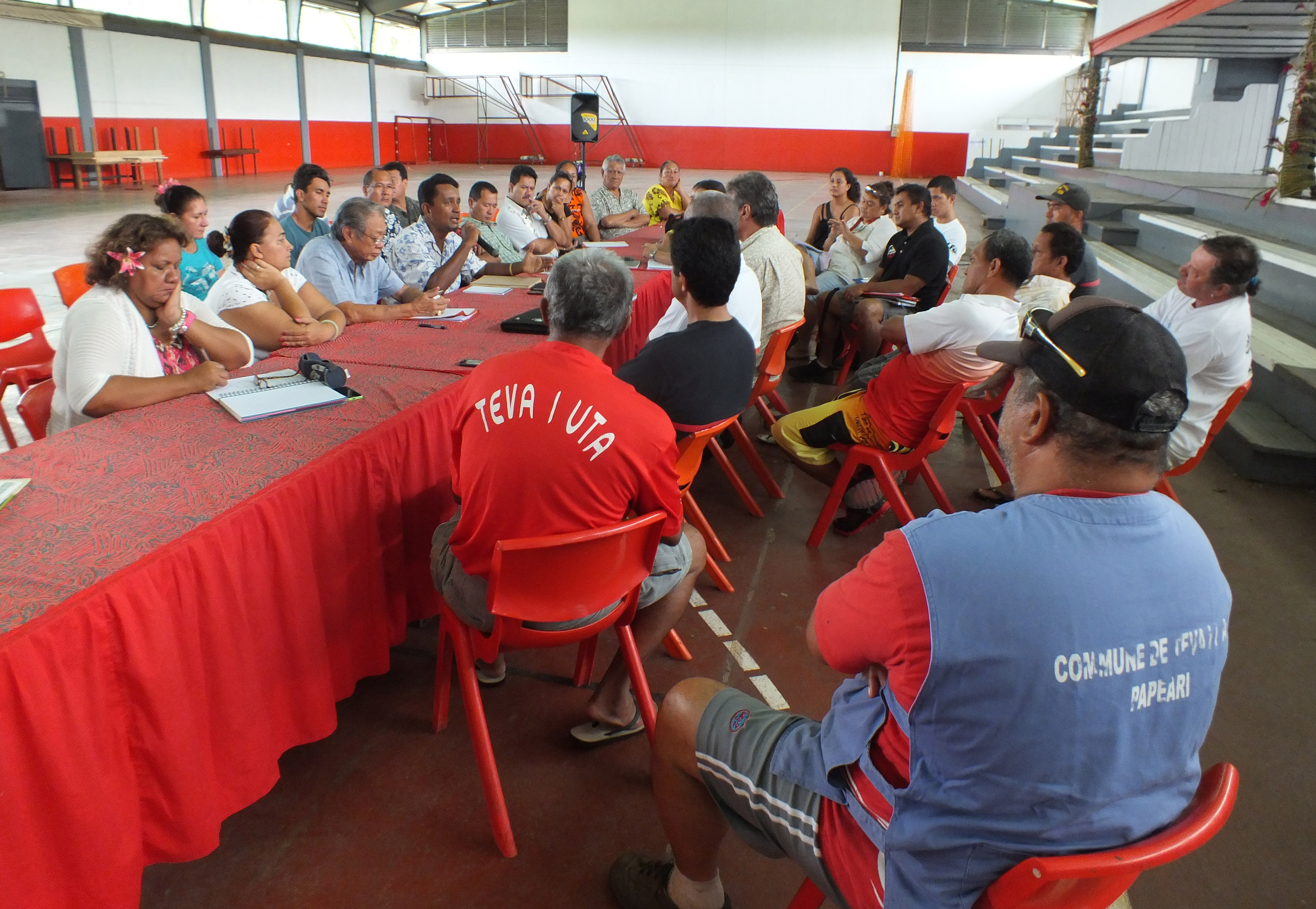 Le nouveau conseil de Teva i Uta à pied d’œuvre !