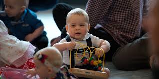 Premier engagement public pour le prince George: séance de jeu avec d'autres bébés