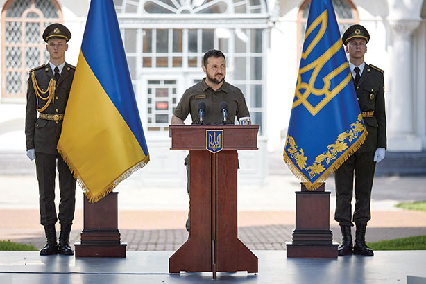Handout / UKRAINIAN PRESIDENTIAL PRESS SERVICE / AFP