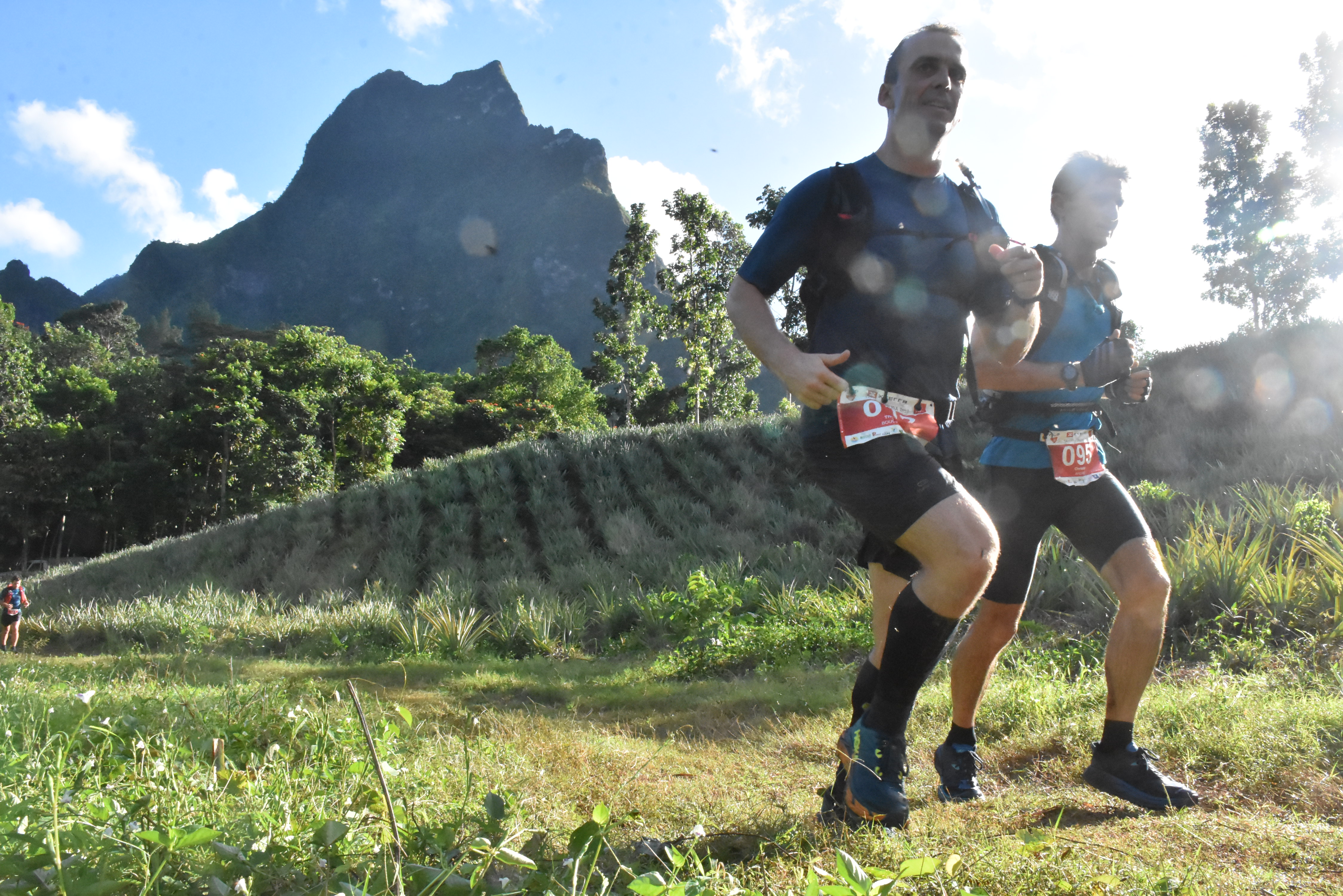 Le Tupuna Trail s'est disputé, lundi, dans de très bonnes conditions climatiques et dans un décor somptueux qui a ravi les coureurs.