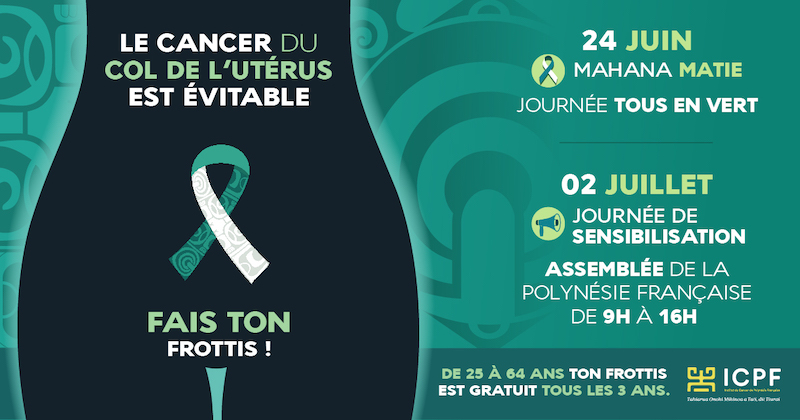 Une campagne "juin vert" contre le cancer du col de l'utérus