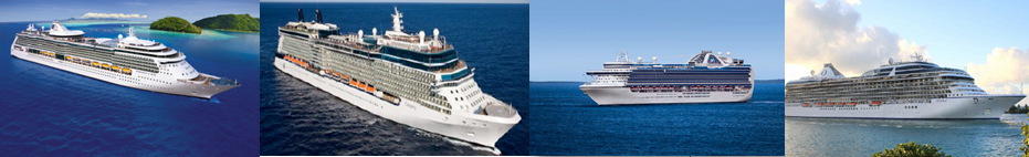 Escale de 4 paquebots à Papeete ce week-end de Pâques