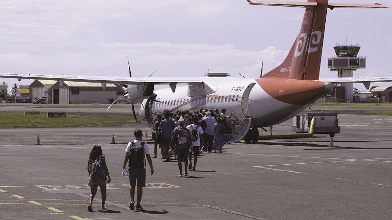 Air Tahiti, l'afflux tendu
