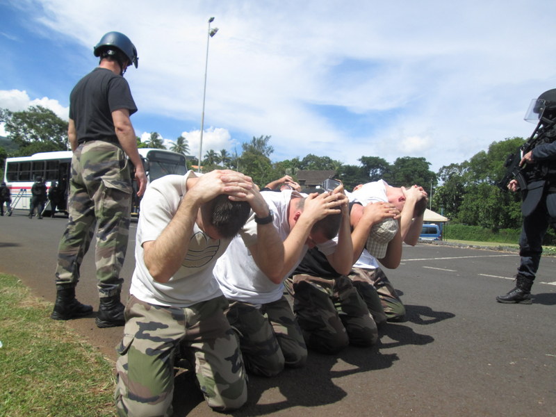 Journée de présentation privée de la Gendarmerie à Fa’a’a : les grands moyens déployés