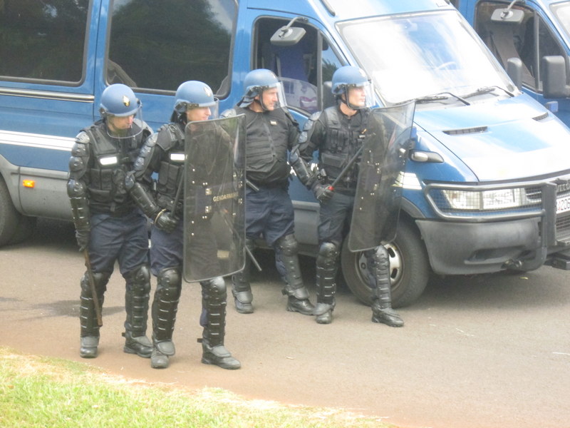 Journée de présentation privée de la Gendarmerie à Fa’a’a : les grands moyens déployés