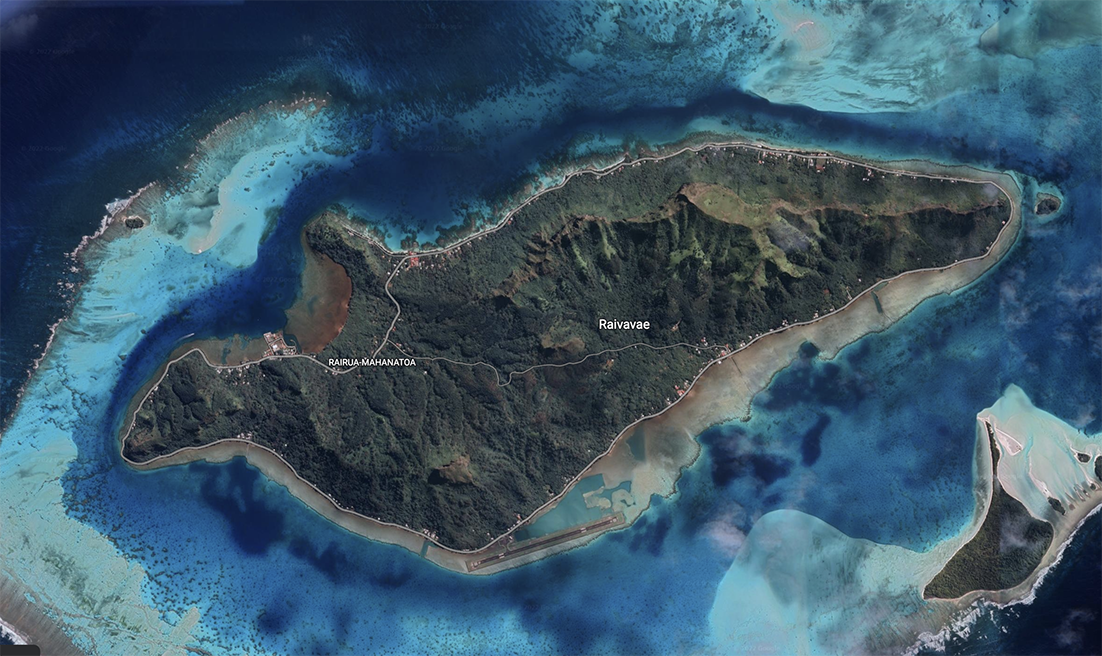 Chailloux largement devant à Raivavae