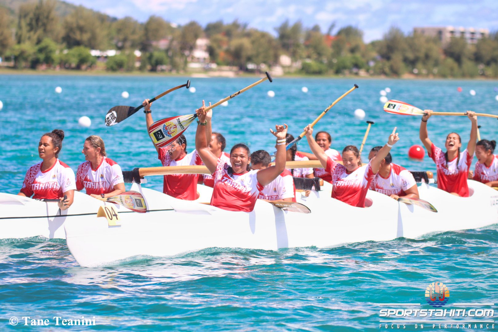 Si les hommes se sont contentés de deux médailles d'argent, dimanche, les dames elles ont réalisé un sans-faute en empochant l'or sur leur quatre premières épreuves à Saipan. (photo : © sportstahiti.com - Tane)