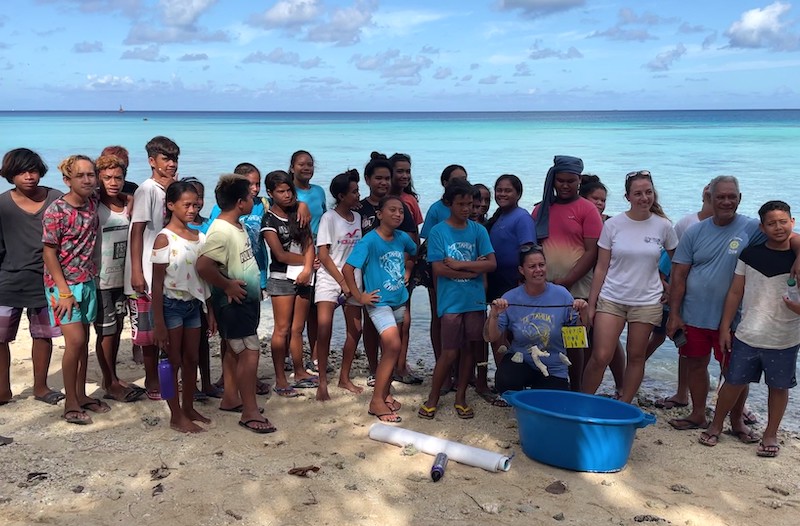 Les enfants de Hao réceptifs à l'avenir du récif