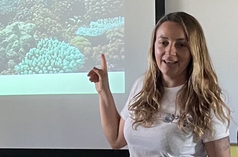 Les enfants de Hao réceptifs à l'avenir du récif