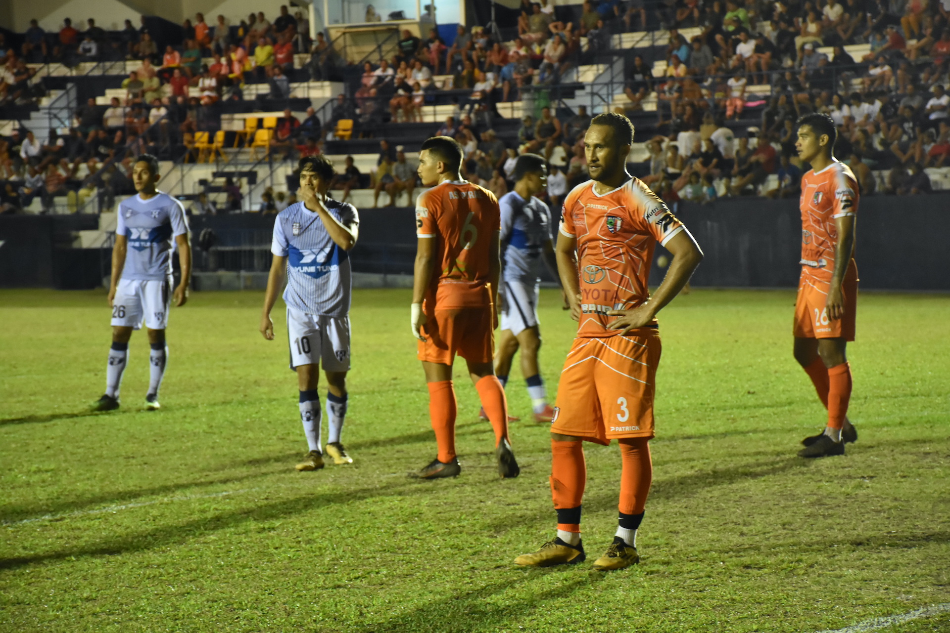 Un succès précieux pour Matatia Paama et ses coéquipiers, vendredi soir, sur la pelouse de Vénus.