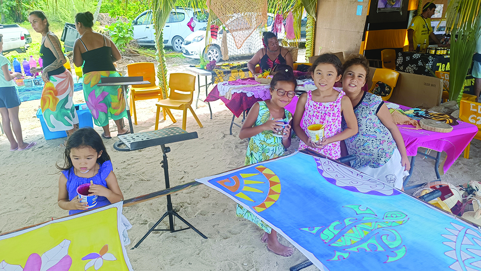 Matete hotu : valorisation et recyclage portent leurs fruits à Rangiroa