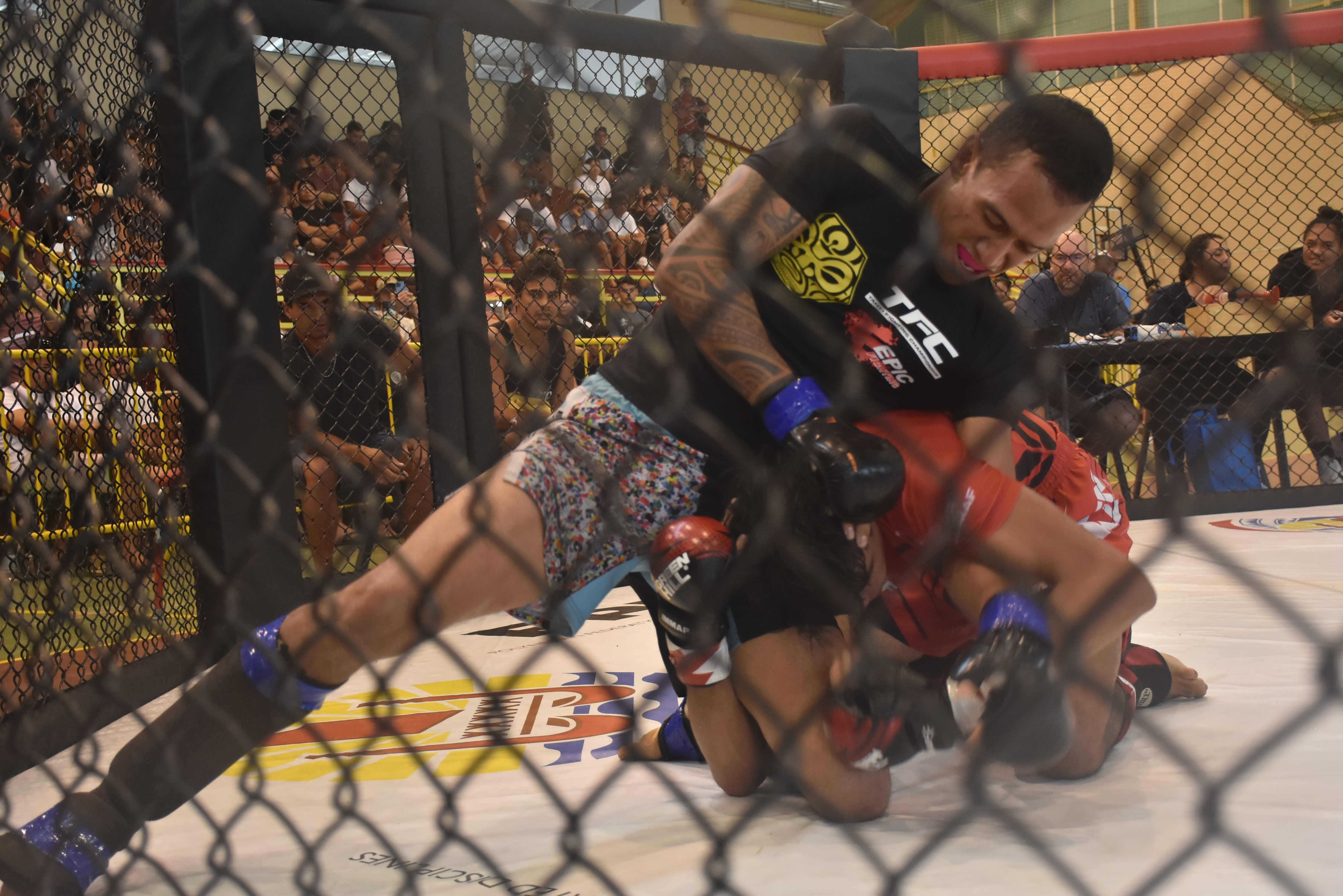 Dominé lors des deux premiers round, Steven Varney s'est finalement imposé par TKO dans la troisième reprise.