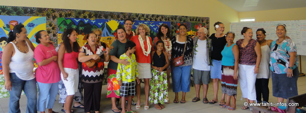 Un beau jour pour tout le personnel du Village