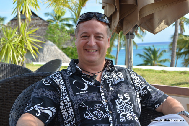 Eric Prades, père de deux enfants précoces, a créé une antenne de l'AFEP en Polynésie il y a quelques mois.