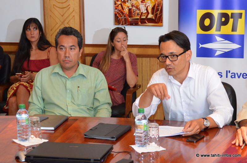 Marcel Tuihani et Marc Chapman