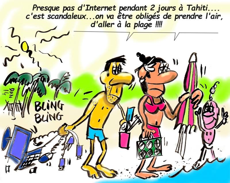 Maintenance de Honotua : Internet sera à 10% de ses capacités les 30 et 31 mai