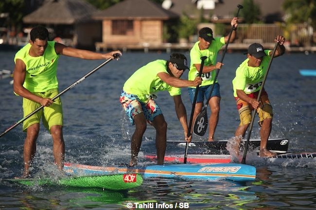SUP – Air France Paddle Festival : Bruno Tauhiro gagne deux courses sur trois !
