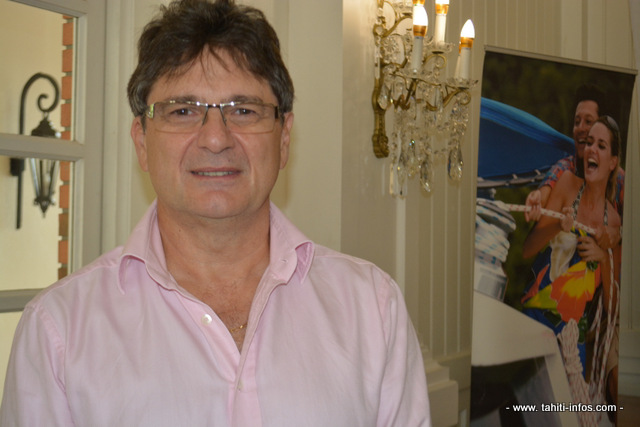 Michel Monvoisin, P-dg d'Air Tahiti Nui et président du Conseil d'administration du GIE Tahiti Tourisme.