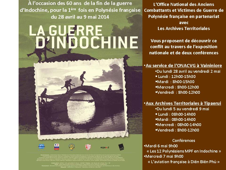 Hommages à nos Tamarii volontaires d’Indochine