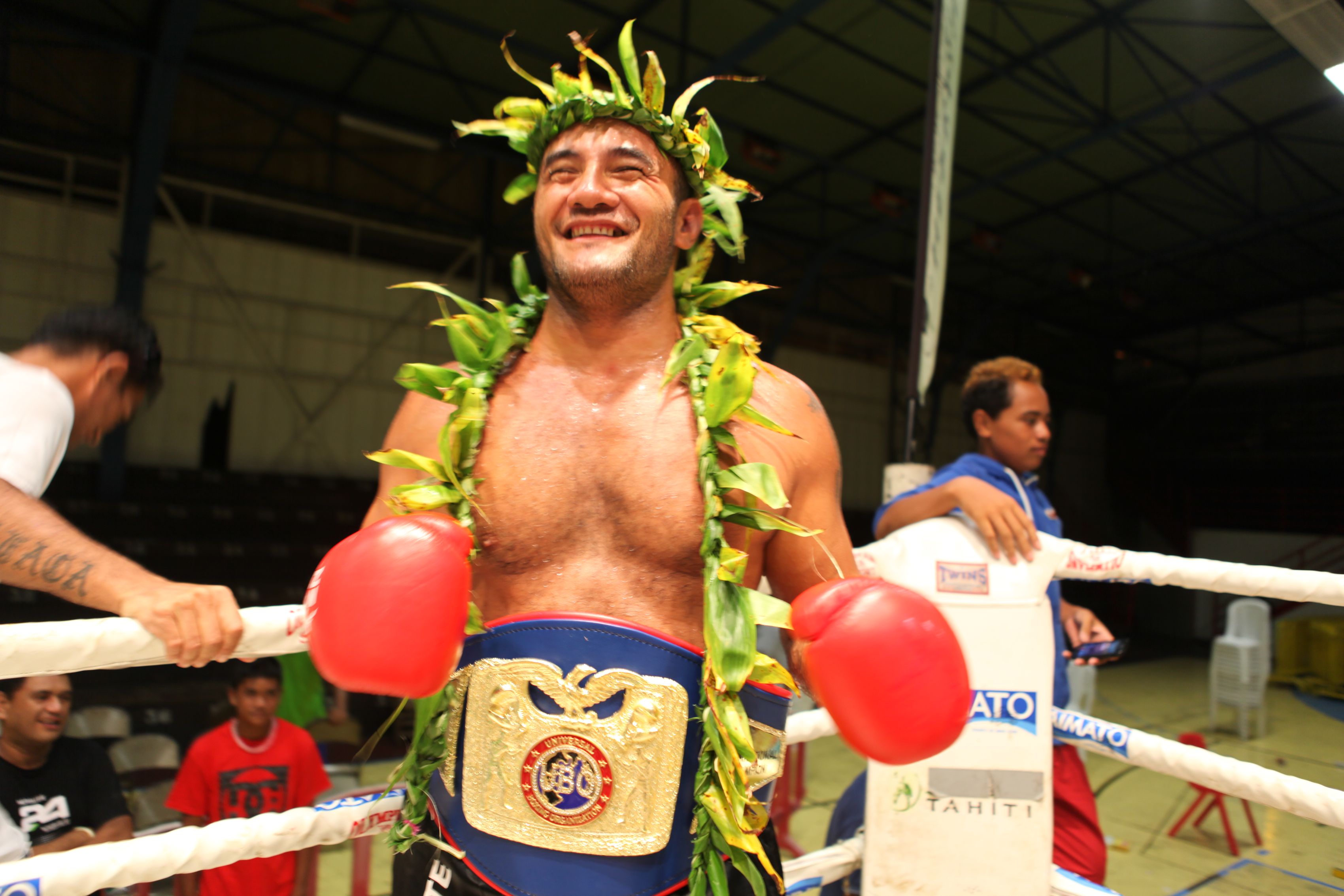 Boxe professionnelle : Temoo Tamaititahio terrasse le colosse Samoan 