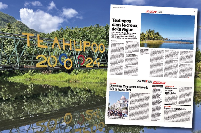 JO 2024 : Teahupoo fait des vagues à Paris