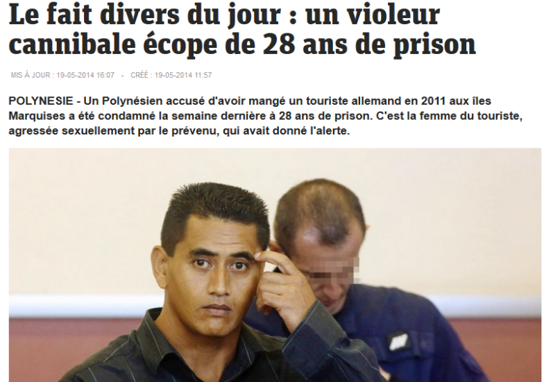 Affaire Ramin : Metronews se fait corriger par les internautes polynésiens