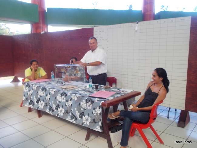 Européennes 2014: le taux de participation définitif est de 15 % en Polynésie française