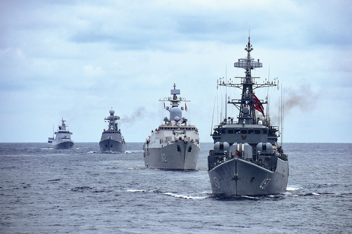 INDONESIAN FLEET COMMAND KOARMADA I / AFP