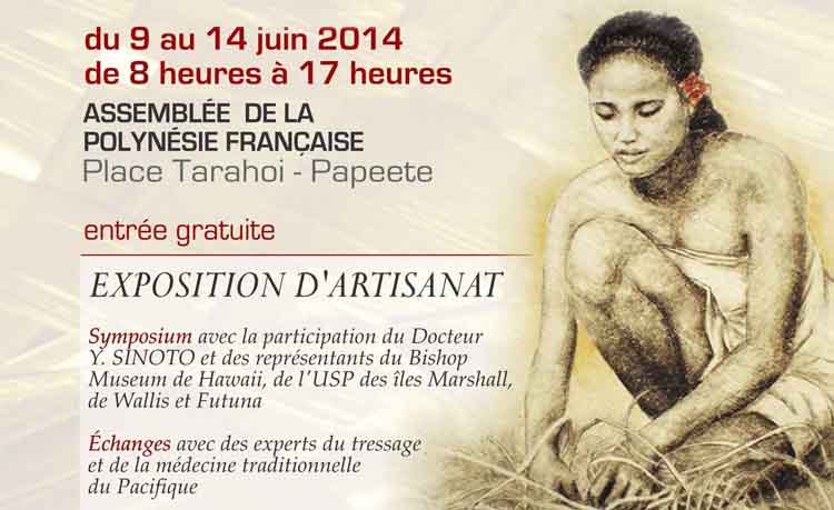Une exposition sur l'art traditionnel du tressage du 9 au 14 juin.