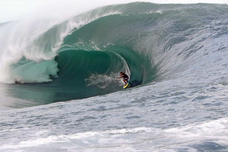 Plusieurs scènes du remake du film Point Break, seront tournées à Teahupoo début septembre prochain (Ph. G. Boissy)