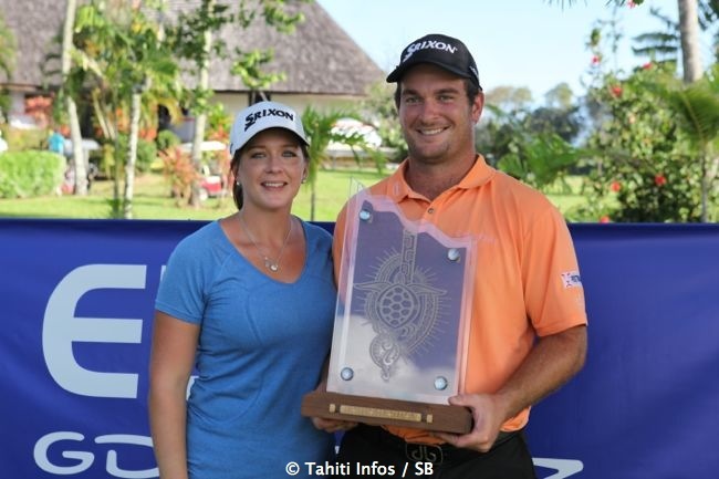 Ryan Fox et sa compagne