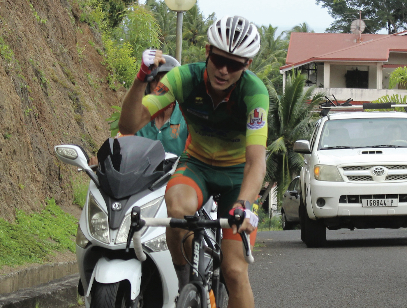 Taruia Krainer s’est montré le plus complet ce week-end pour remporter le Grand Prix de Fei Pi en 3e catégorie.