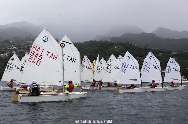 15 jeunes compétiteurs en optimiste