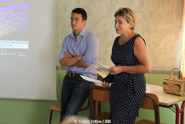 Kenjy Calmes et Maé Lhopital