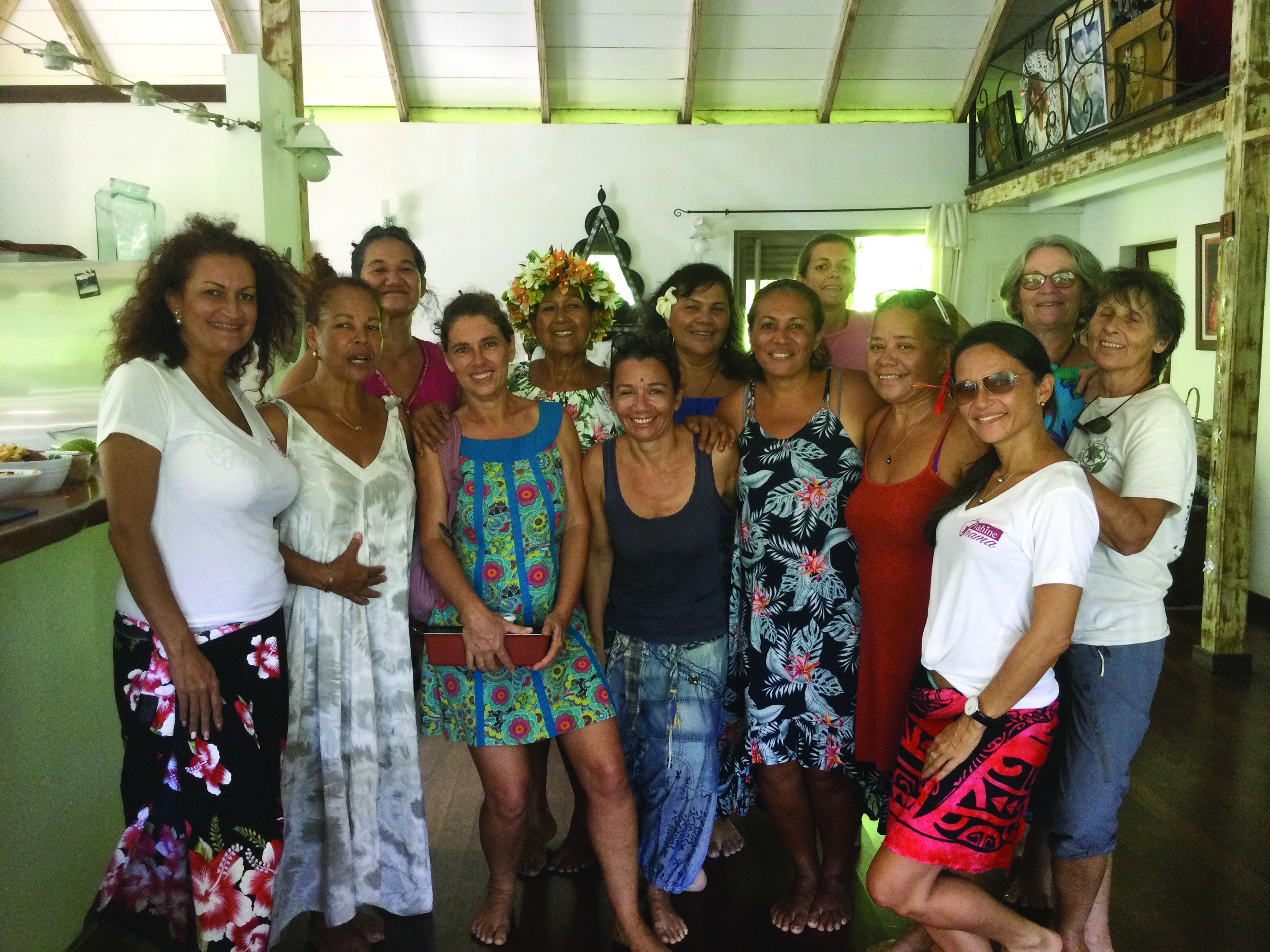 L’association fonctionne grâce à une équipe de référentes motivées.